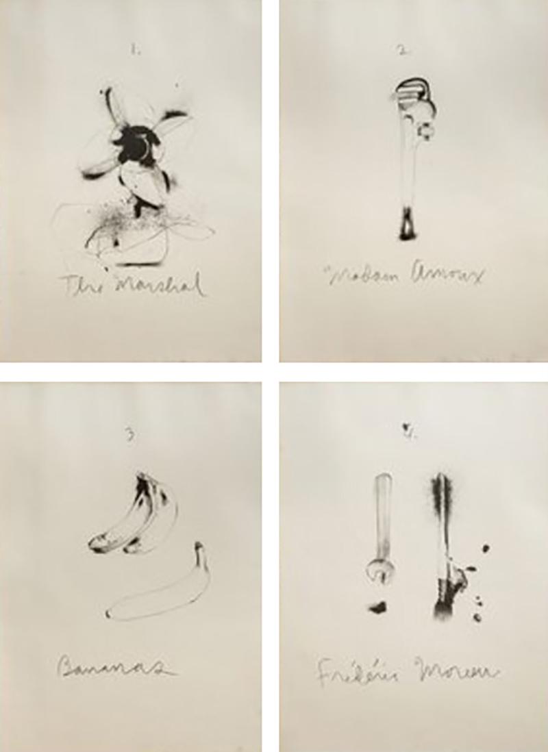 Jim Dine Flaubert Favorites Williams College 95 98 1972