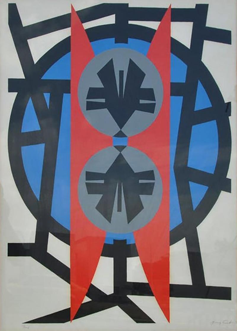 Jimmy Ernst Jimmy Ernst Lithograph Plate V 1970