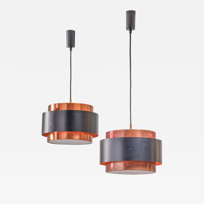 Jo Hammerborg Pair of Jo Hammerborg Saturn pendant lamps