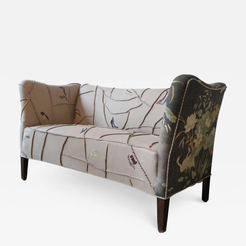 Joanna Frank Danish Loveseat with Couture Upholstery Love 2021 