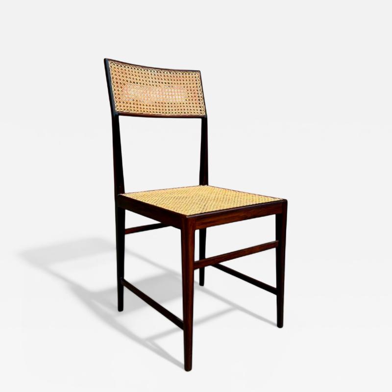 Joaquim Tenreiro Brazilian Mid century Modern Chair in Rosewood Cane Joaquim Tenreiro 1950s