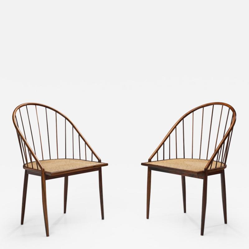 Joaquim Tenreiro Joaquim Tenreiro Curva Chairs Brazil 1960s