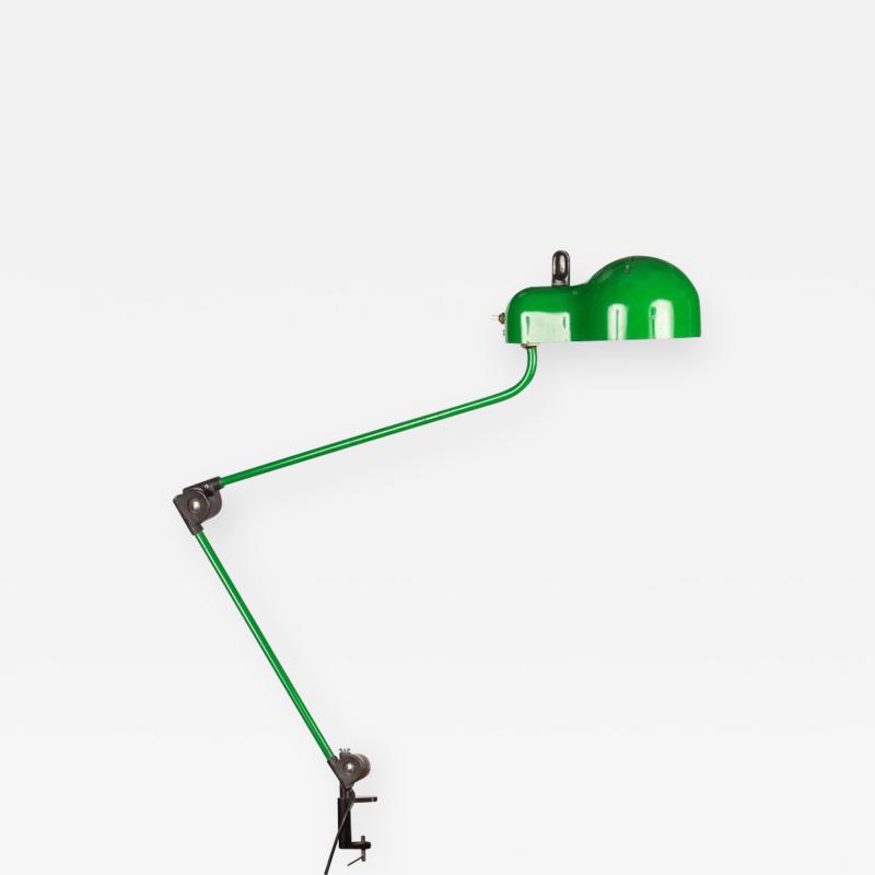 Joe Colombo Joe Colombo Topo Green Task Lamp for Stilnovo circa 1970