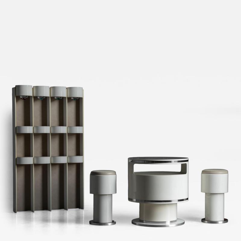 Joe Colombo Space Age Modular Bar Set by Joe Colombo Italy ca 1968