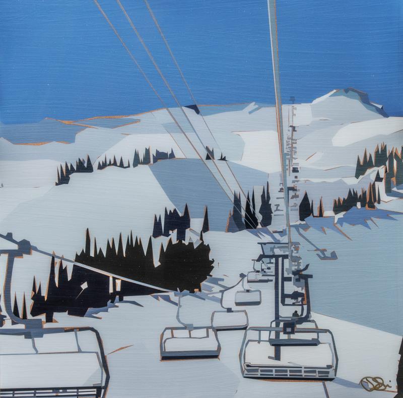 Joe Strickland Riding Up II