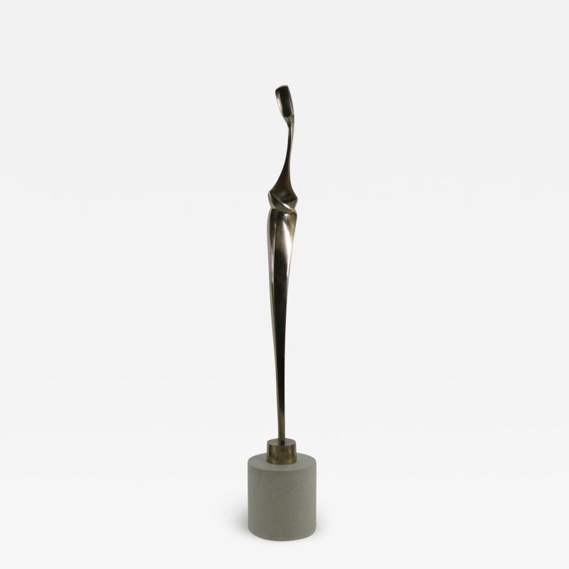 Joel Urruty Swan Lady in Bronze Polished 7 in edition of 8 Joel Urruty