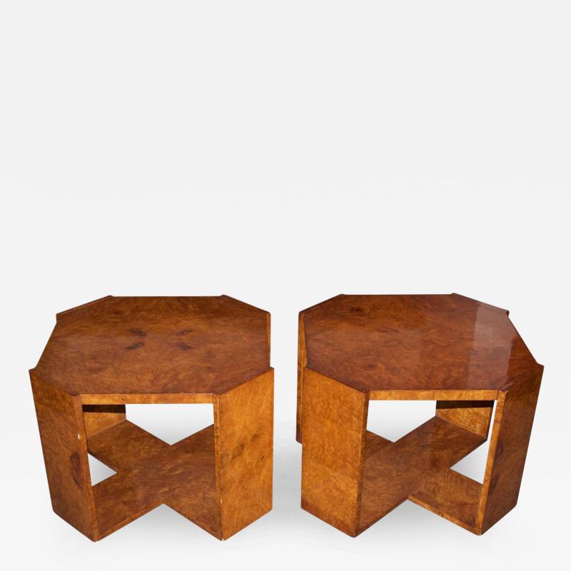 Johan Tapp Carpathian Burled Elm Tables