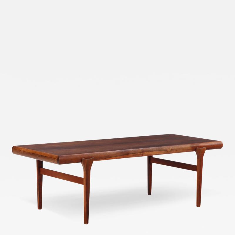 Johannes Andersen A mid century modern Danish rosewood coffee table by Johannes Andersen c 1950 