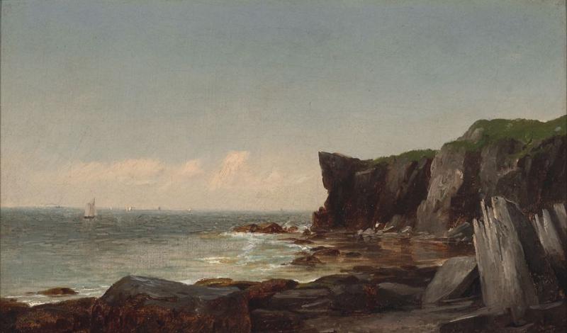 John Adams Parker Cliffs Along the Shore