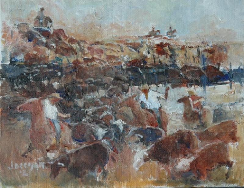 John Beeman The Cattle Drive