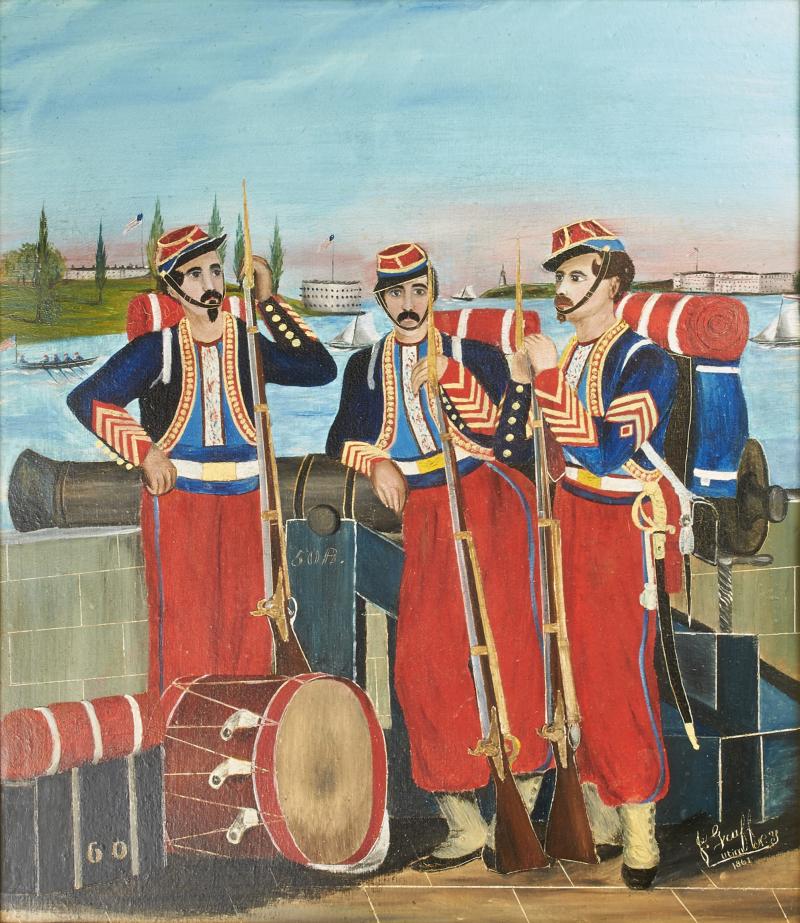 John Bernt Graff The Chicago Zouaves