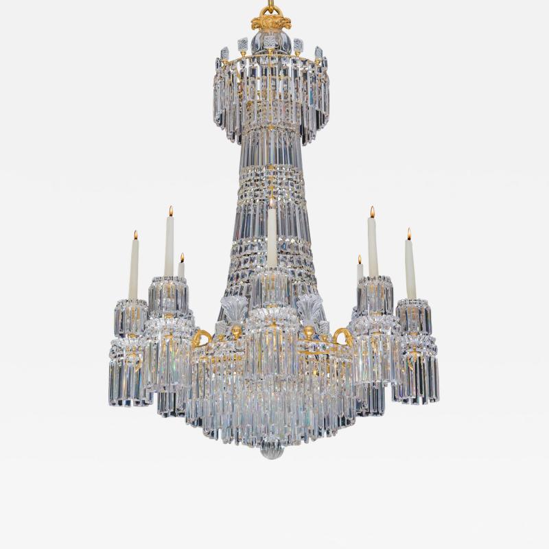 John Blades A EIGHT LIGHT REGENCY CHANDELIER BY JOHN BLADES