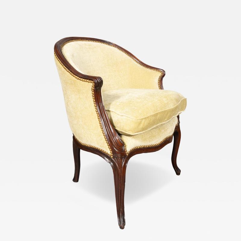 John Cobb George III Mahogany Armchair In The Manner Of John Cobb
