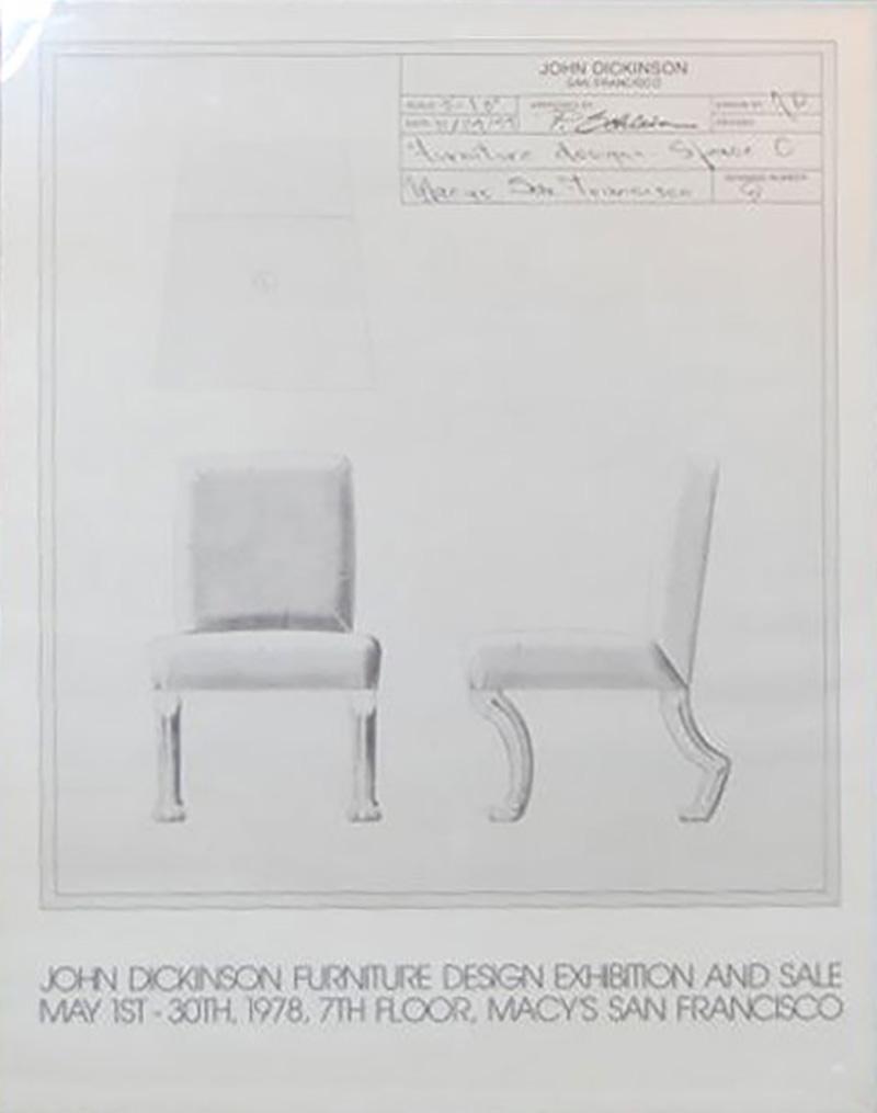 John Dickinson Archival Print from Original Macys Debut