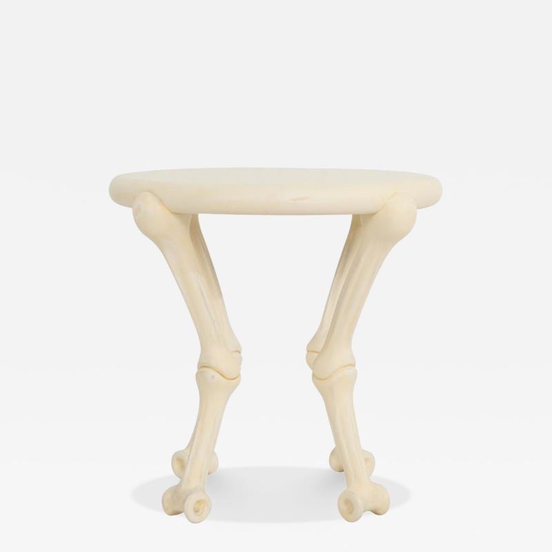 John Dickinson John Dickinson Rare Bone Cigarette Side Table 1977