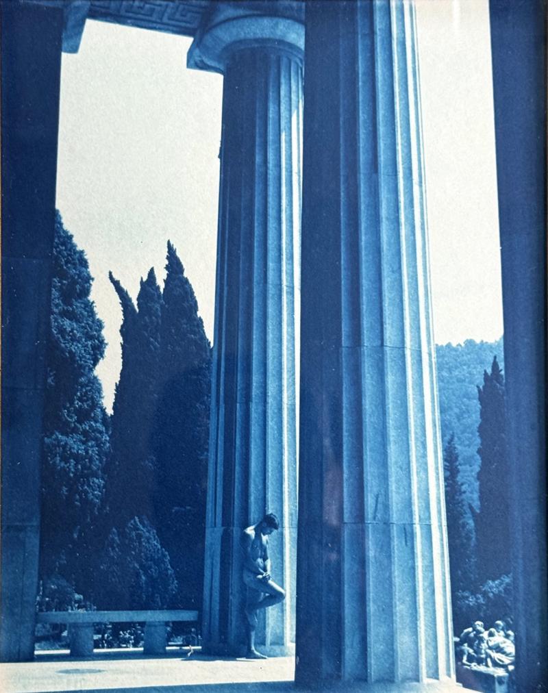 John Dugdale Framed Cyanotype Photograph by John Patrick Dugdale