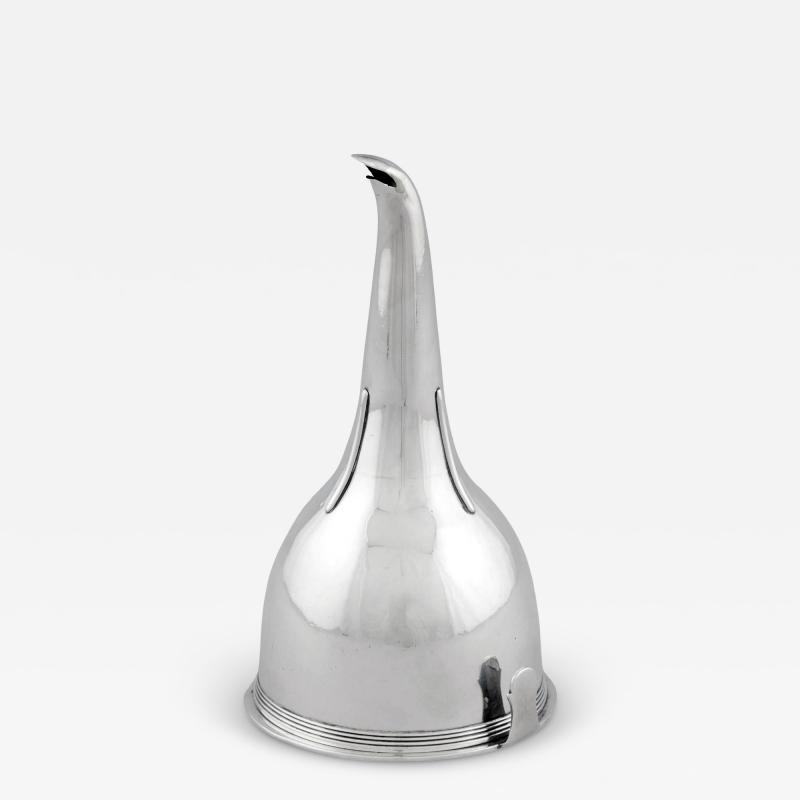 John Emes Antique Georgian Silver Wine Funnel London 1807 John Emes