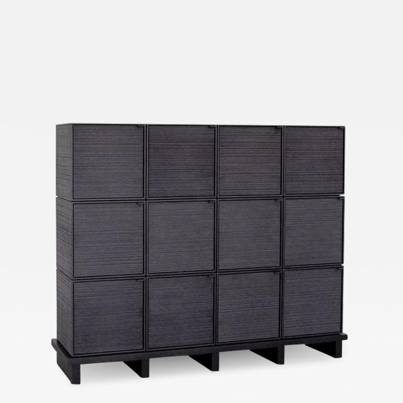 John Eric Byers 12 Cubes Cabinet