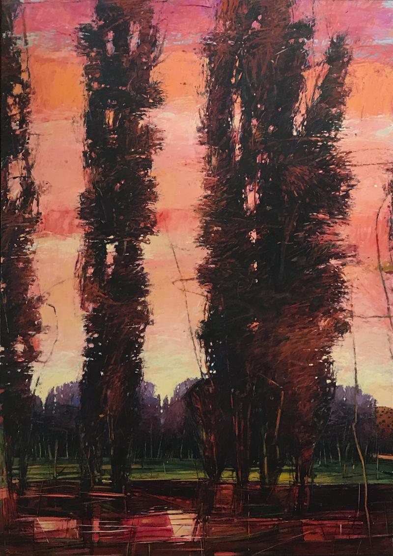 John Fincher Big Tesuque Poplars