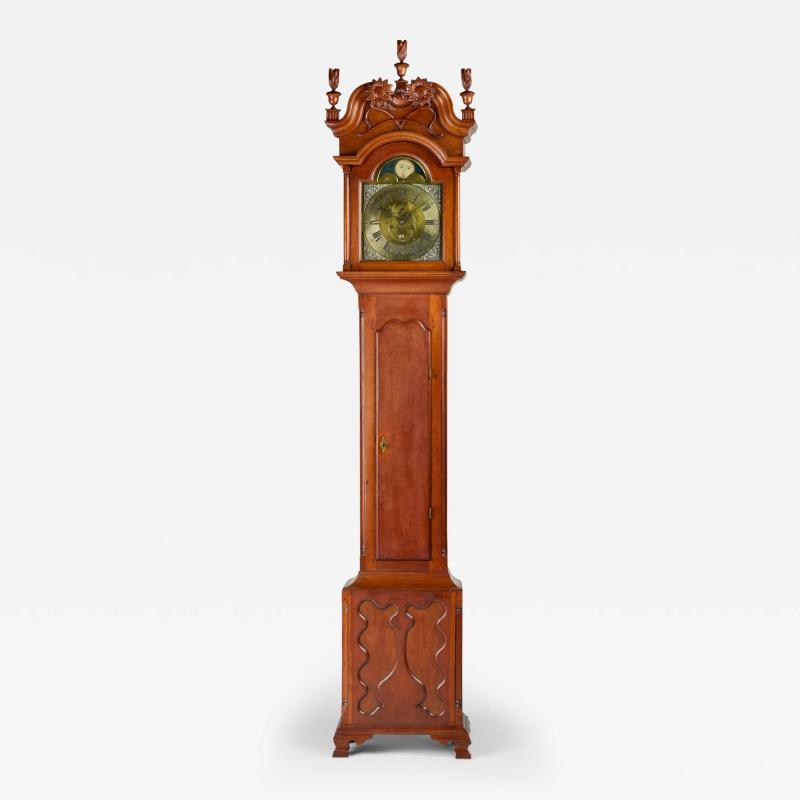 John Fisher Tall Case Clock by John Fisher of Yorktown