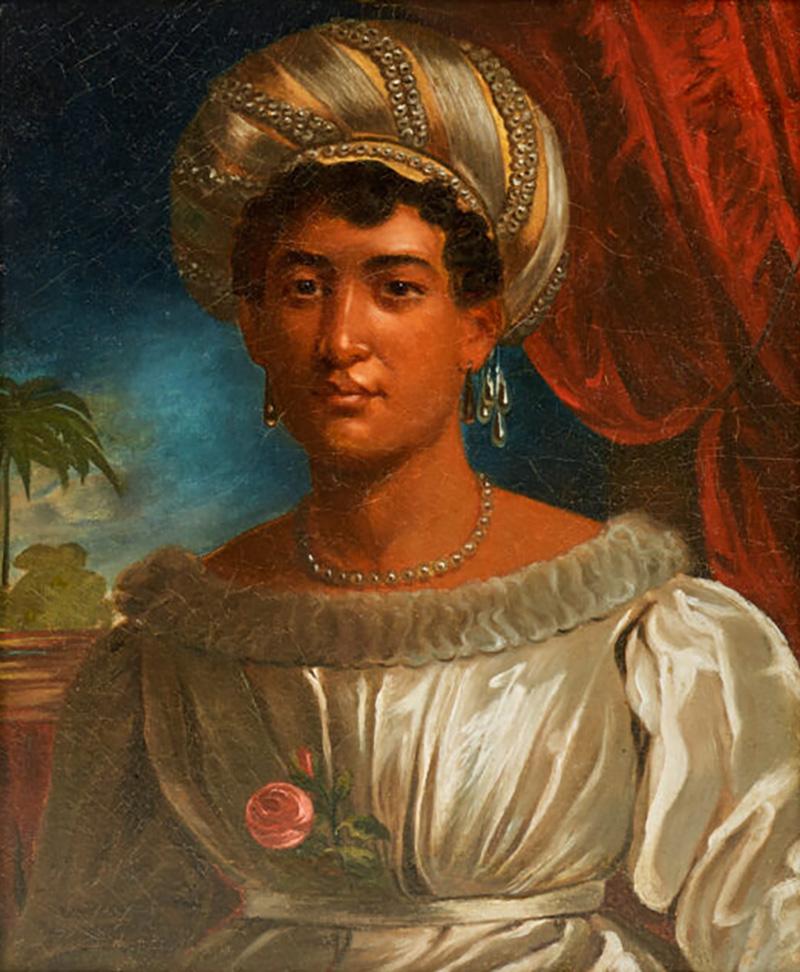 John Hayter Portrait of the Hawaiian Chiefess Liliha Royal Governor of the Island of O ahu