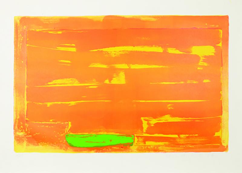 John Hoyland For John Constable 1976