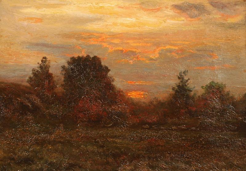 John Joseph Enneking Landscape with Sunset