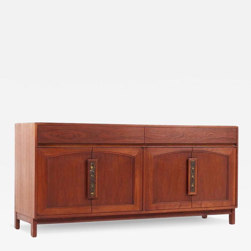 John Keal John Keal for Brown Saltman Mid Century Walnut Credenza