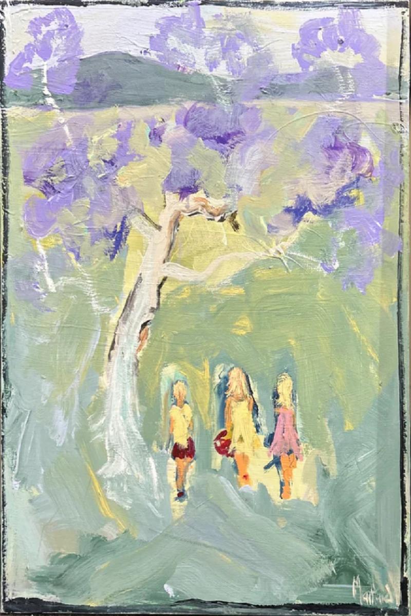 John Maitland Children Under the Jacarandas