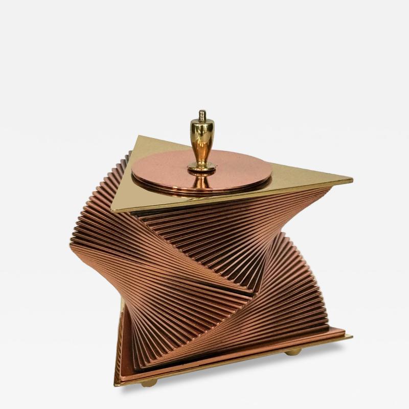John Nicholas Otar Copper and Brass Box by John Otar 