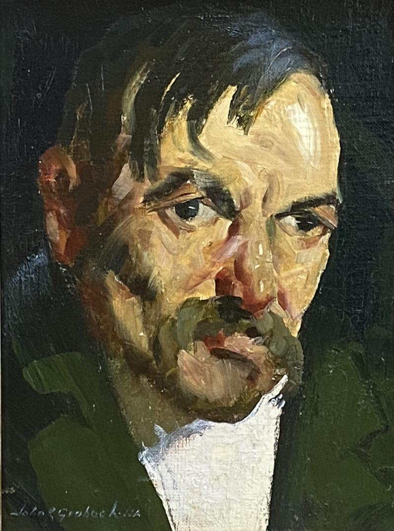 John R Grabach Portrait of a Man 