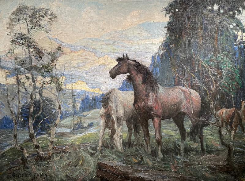 John Steuart Curry Horses