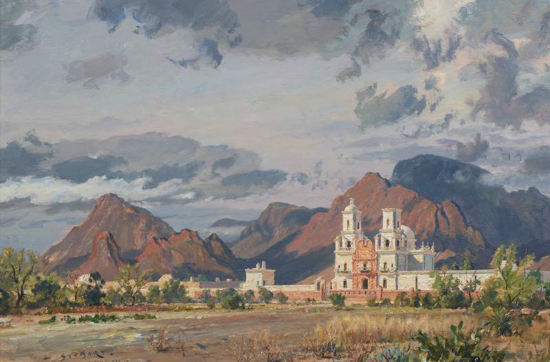 John Stobart Mission San Xavier Tuscon