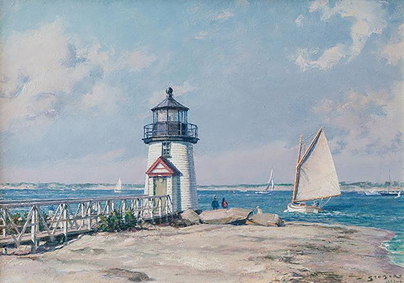 John Stobart Nantucket Brant Point Light