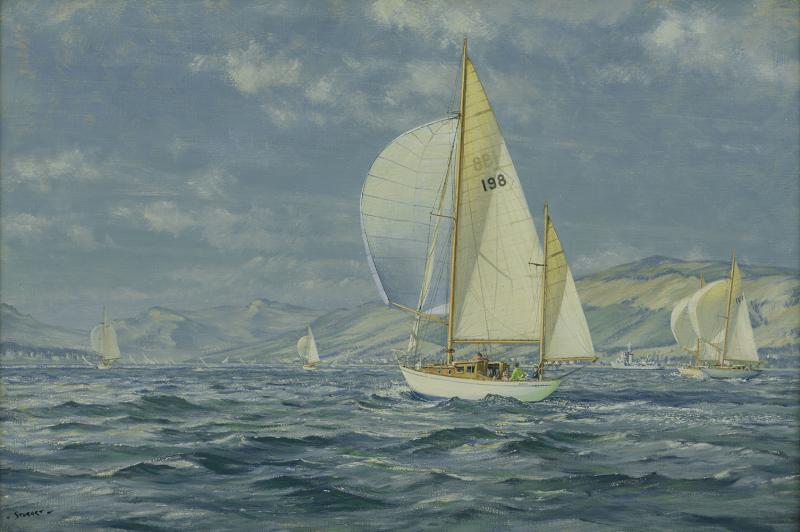 John Stobart Navara on the Clyde