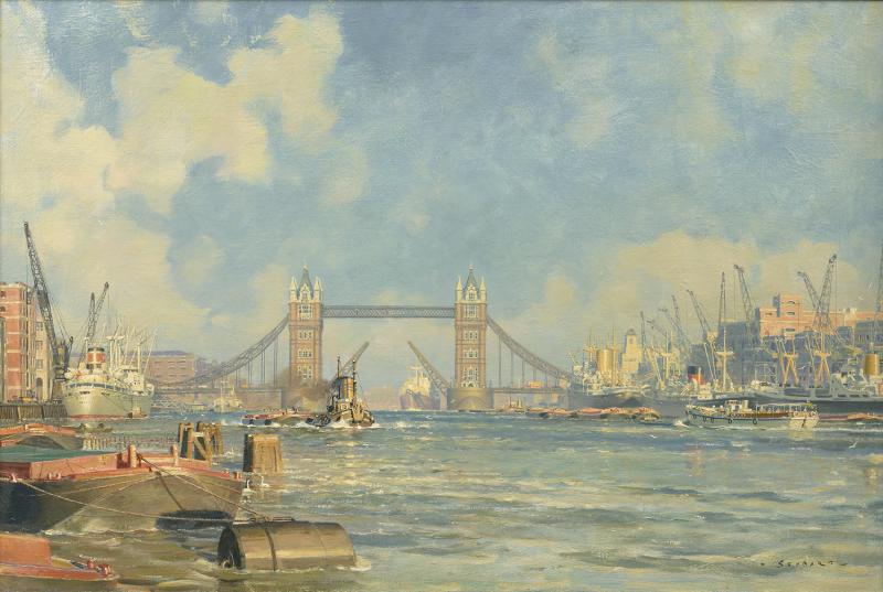 John Stobart Pool of London