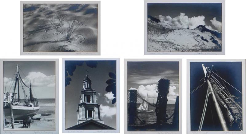 John W Gregory 1903 1992 six gelatin silver prints of views of Provincetown