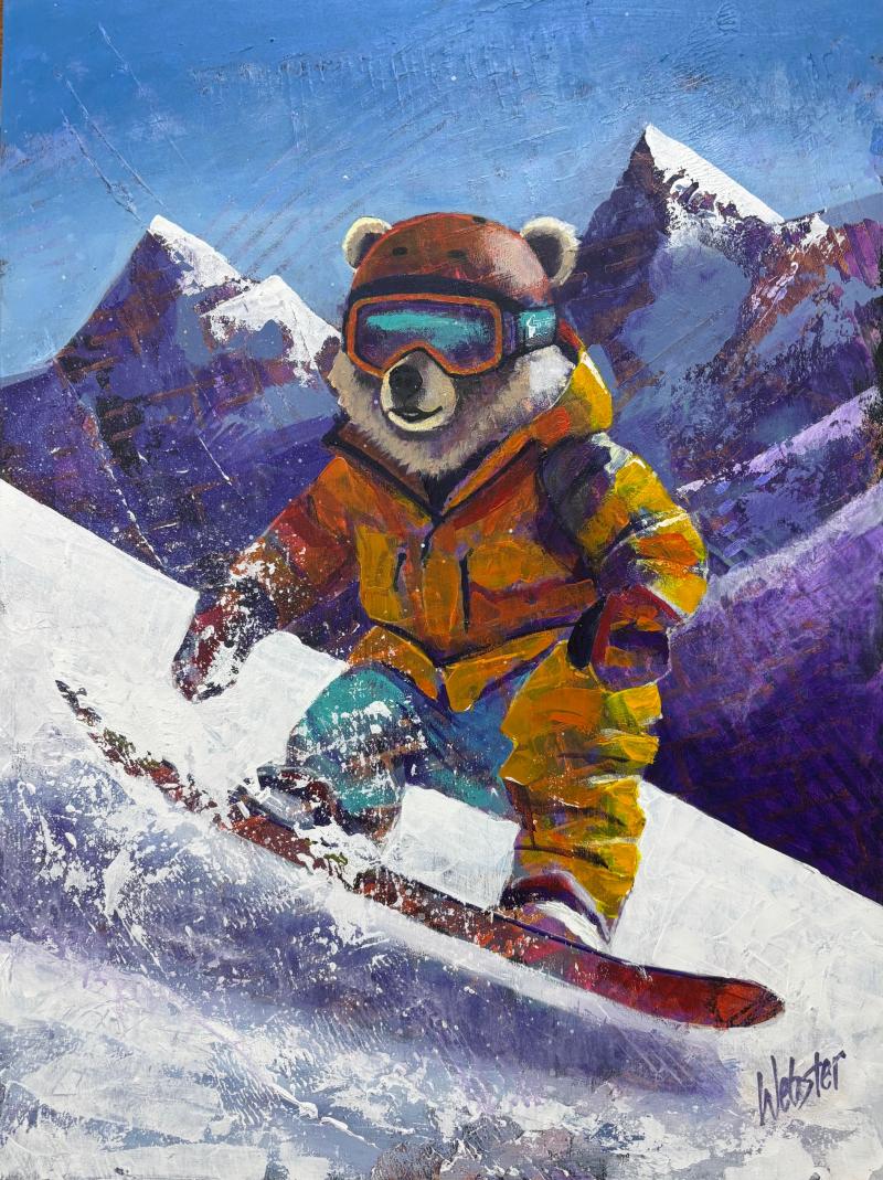 John Webster Bearly Boarding Storybook Series 