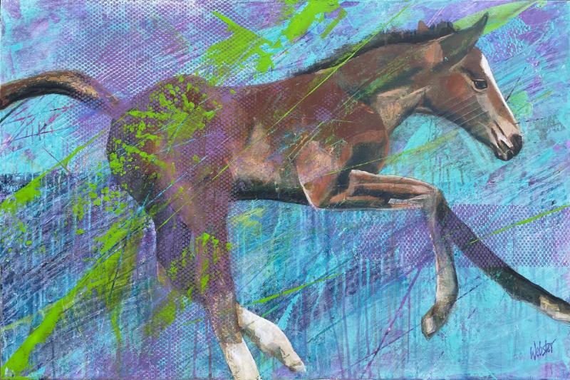 John Webster Spirited Foal