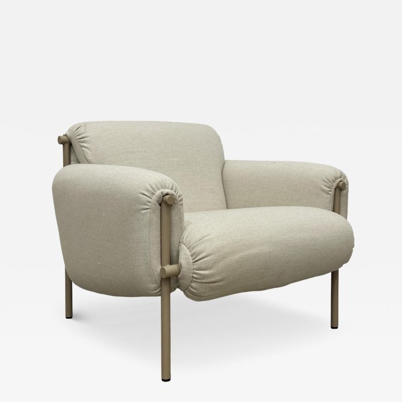 Jonah Takagi Vintage AMI Cashmere Metal Lounge Chairs Jonah Takagi Hallgeir Homstvedt Pr 