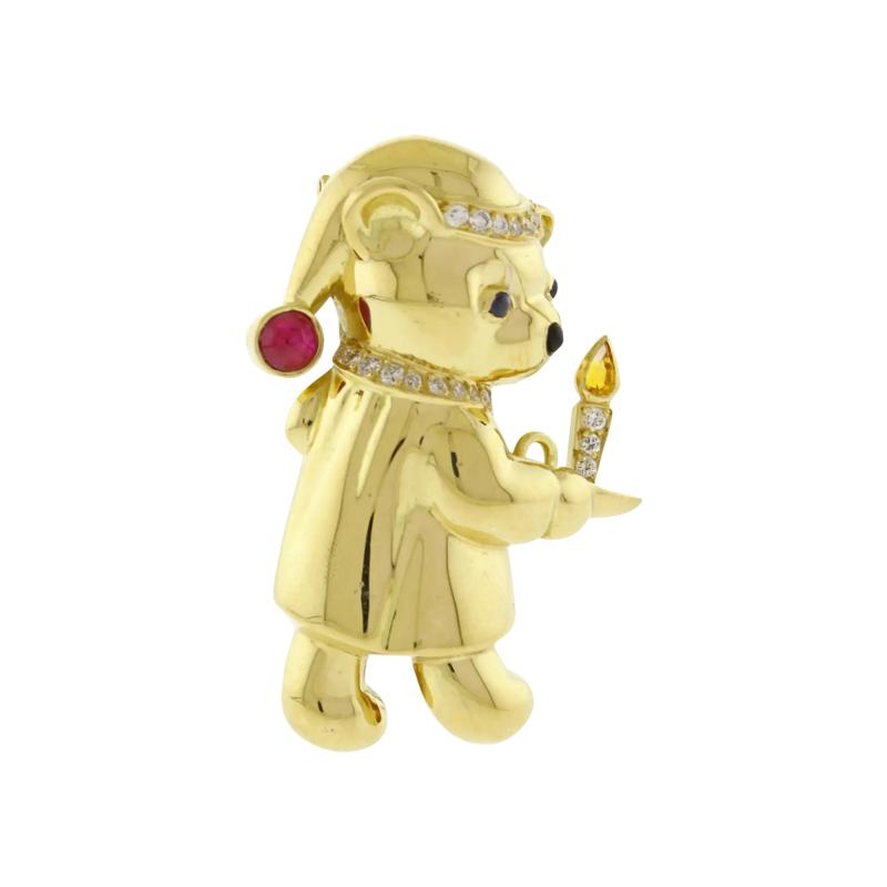 Jonathan Ralston Jonathan Ralston s Exquisite Limited Edition Gold Bear Brooch