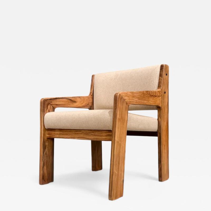 Jorge Zalszupin Armchair in Caviuina wood Wool Jorge Zalszupin 1960s 608A