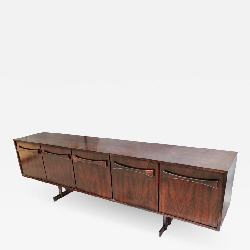 Jorge Zalszupin Bow Tie Brazilian Jacaranda 1960s Sideboard by Jorge Zalszupin