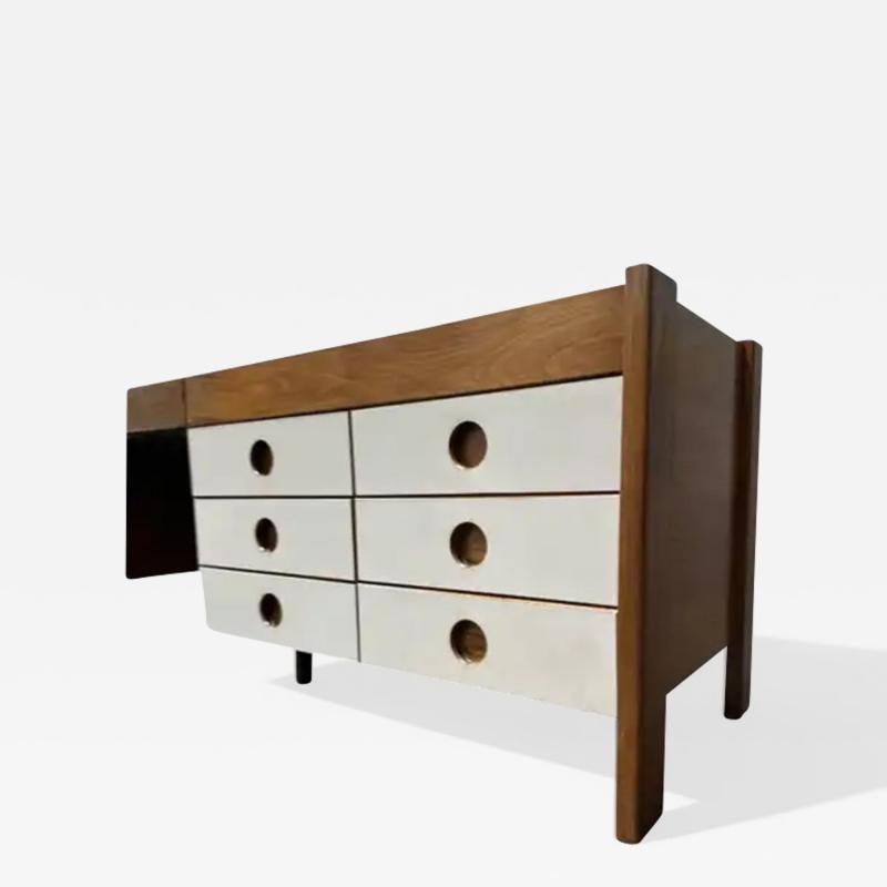 Jorge Zalszupin Brazilian Modern Dresser with Six drawers in Hardwood Jorge Zalszupin c 1970s