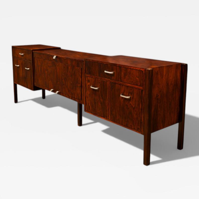 Jorge Zalszupin Midcentury Modern Credenza in Rosewood Jorge Zalszupin 1960s Lot 95