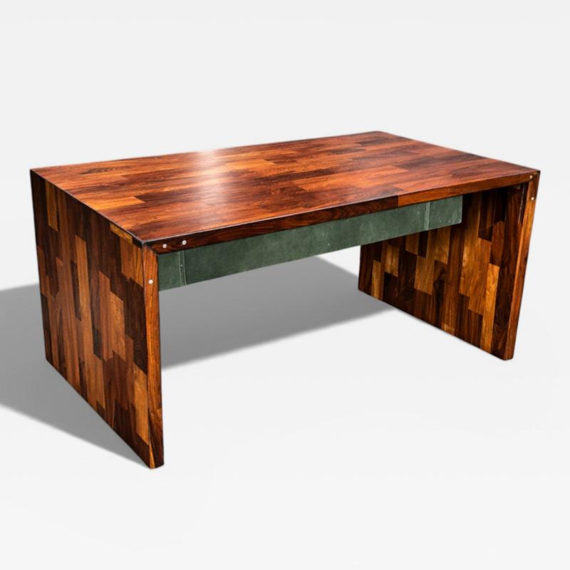 Jorge Zalszupin Midcentury Modern Foldable Desk in Rosewood Jorge Zalszupin 1970s Lot 556