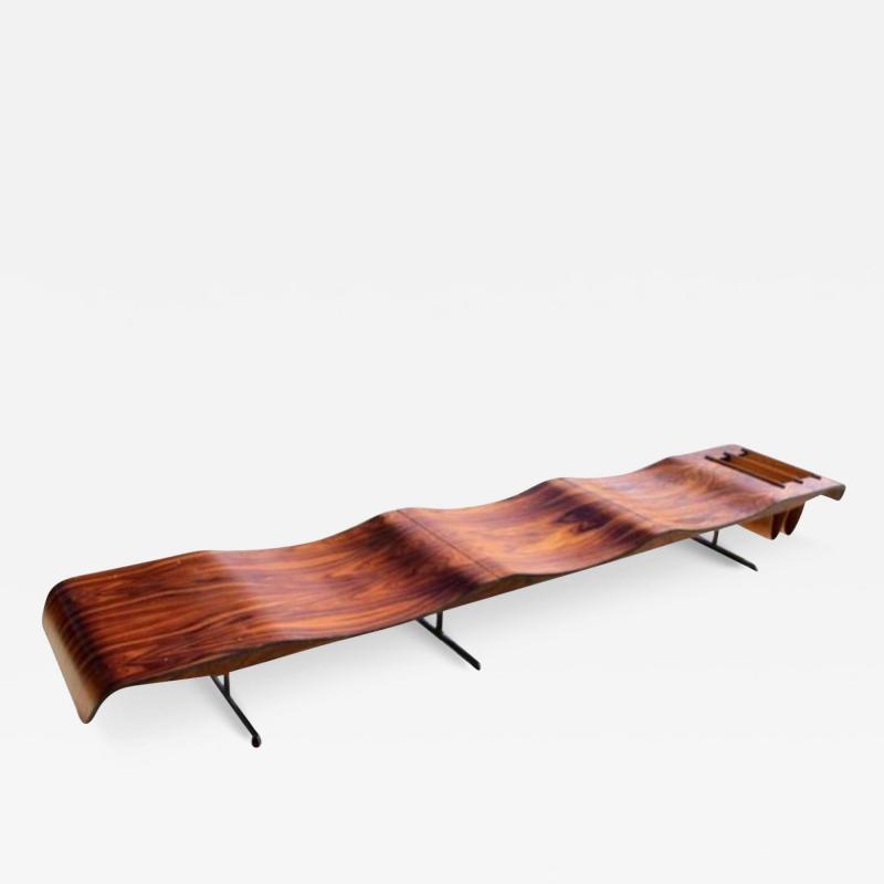 Jorge Zalszupin Onda Bench By Jorge Zalszupin ca 1960