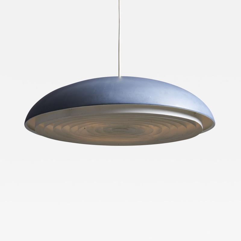 Jorgen Bo Jorgen Bo Vilhelm Wohlert California Pendant Lamp Rare Blue Grey Louis Poulsen