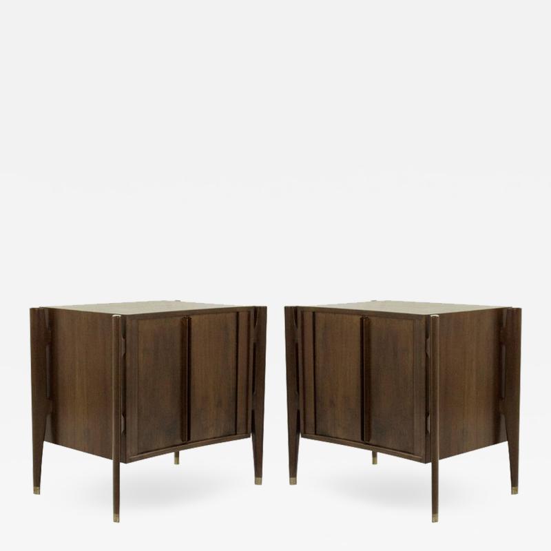 Jorgen Clausen Bedside Tables by Jorgen Clausen in Rosewood Denmark 1950s