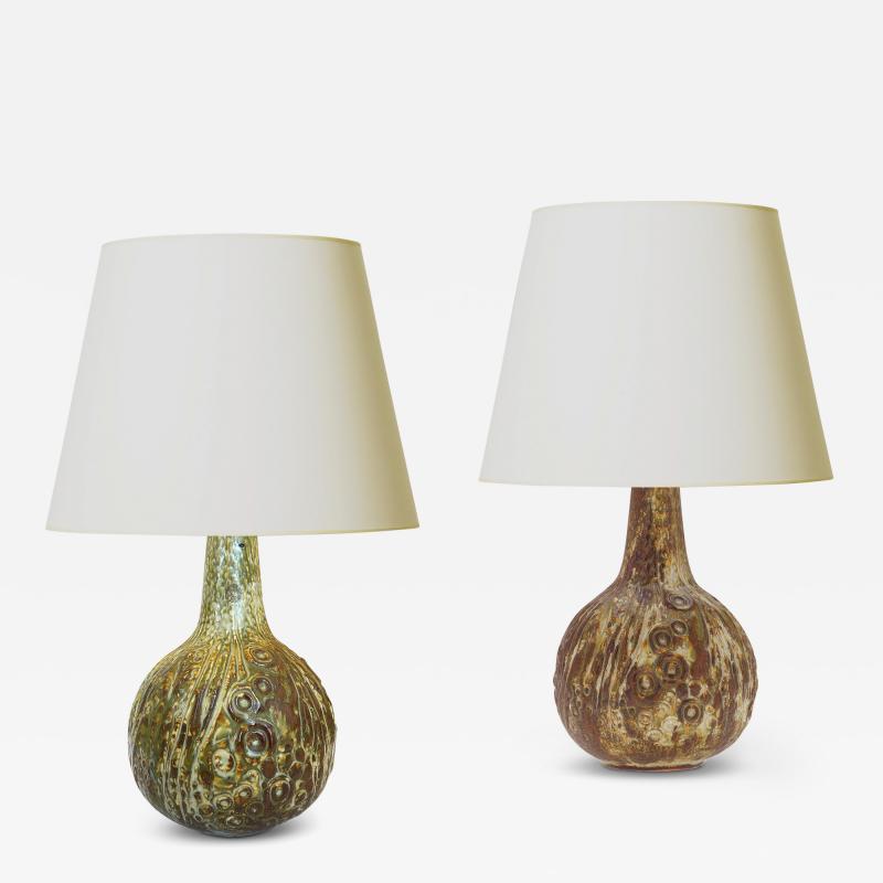 Jorgen Mogensen Pair of Table Lamps by J rgen Mogensen